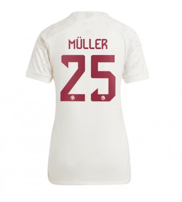 Bayern Munich Thomas Muller #25 Tredje trøje Dame 2023-24 Kort ærmer